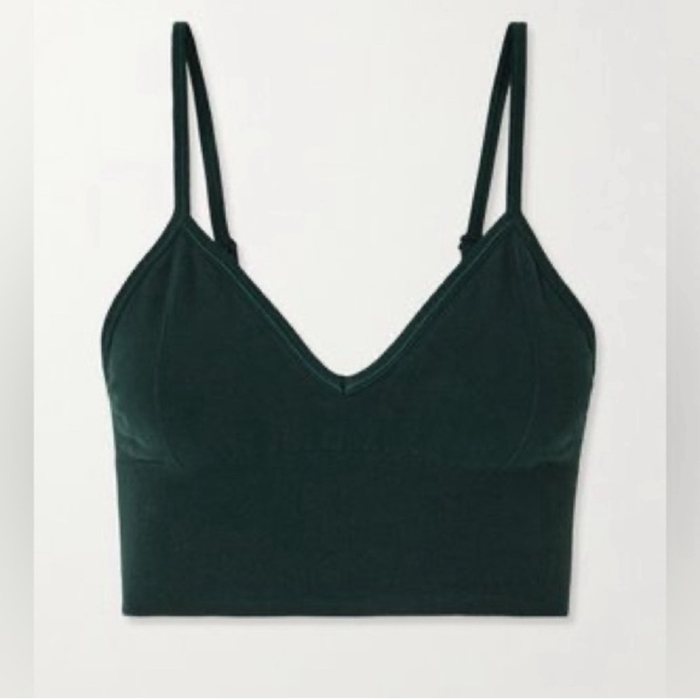 Alo Yoga Delight Bralette Dark Forest Green M